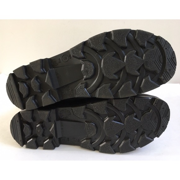 Servus Rubber Black Rain Muck Boots Mens Sz 8 Womens Size 10 Unisex Made In USA - Picture 8 of 11